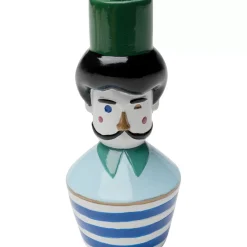 KARE Design Kerzenständer & Laternen-Kerzenständer Monsieur Mustache 16Cm