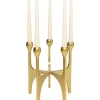 KARE Design Kerzenständer & Laternen-Kerzenständer Stacky Gold 31Cm