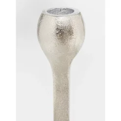 KARE Design Kerzenständer & Laternen-Kerzenständer Stacky Silber 31Cm