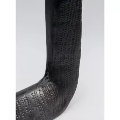 KARE Design Kerzenständer & Laternen-Kerzenständer Tanu Schwarz 30Cm