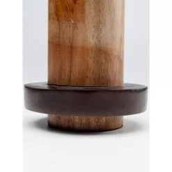 KARE Design Kerzenständer & Laternen-Kerzenständer Wood Zylinder 15Cm