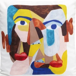 KARE Design Kissen-Kissen Artistic Face 45X45Cm