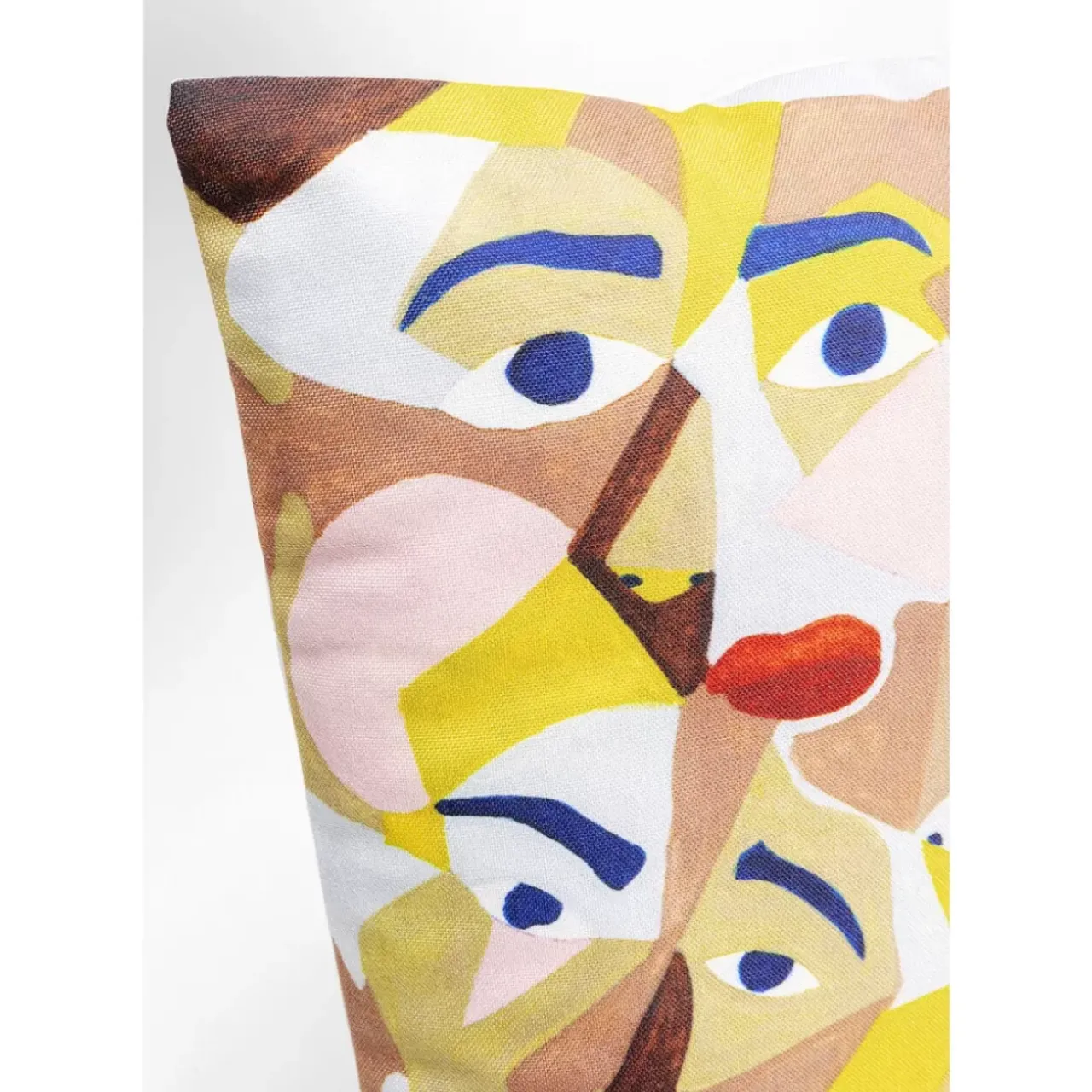 KARE Design Kissen-Kissen Artistic Faces 45X45Cm