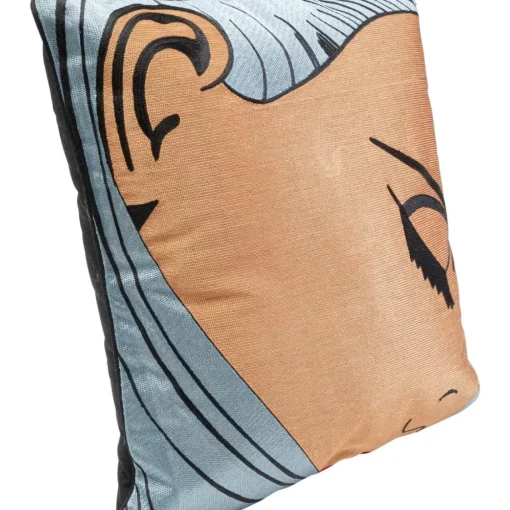 KARE Design Kissen-Kissen Comic Face 50X50Cm