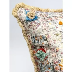 KARE Design Kissen-Kissen Desna Patchwork Creme Multi 60X35Cm