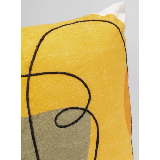 KARE Design Kissen-Kissen Face Art 50X50Cm
