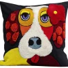 KARE Design Kissen-Kissen Make Up Dog 45X45Cm