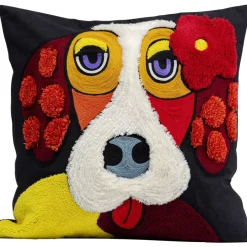 KARE Design Kissen-Kissen Make Up Dog 45X45Cm
