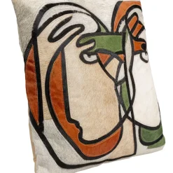 KARE Design Kissen-Kissen Thoughts Faces 40X40Cm