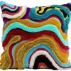 KARE Design Kissen-Kissen Waves Multi 45X45Cm