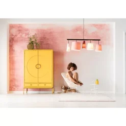 KARE Design Regale-Kleiderschrank Disk Yellow