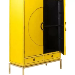 KARE Design Regale-Kleiderschrank Disk Yellow