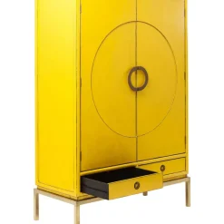 KARE Design Regale-Kleiderschrank Disk Yellow