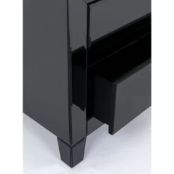 KARE Design Kommoden & Sideboards-Kommode Klein Luxury Push 2 Schube Grau