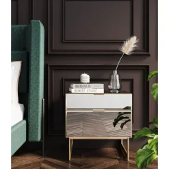 KARE Design Kommoden & Sideboards-Kommode Klein Soran Gold 49X50Cm