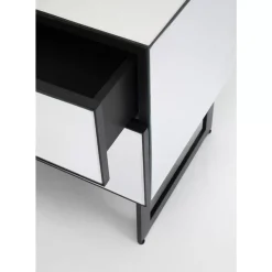 KARE Design Kommoden & Sideboards-Kommode Klein Soran Schwarz 49X50Cm