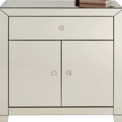 KARE Design Kommoden & Sideboards-Kommode Luxury Champagne 2-Turig 1 Schub