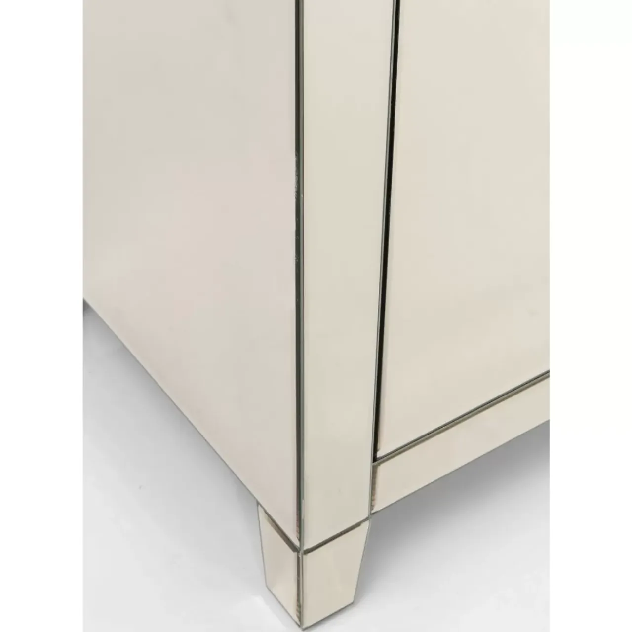 KARE Design Kommoden & Sideboards-Kommode Luxury Champagne 2-Turig 1 Schub