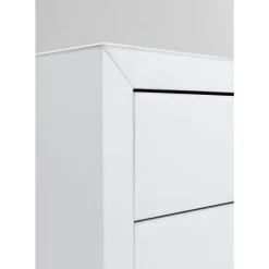 KARE Design Kommoden & Sideboards-Kommode Luxury Push 3 Schube Weiss