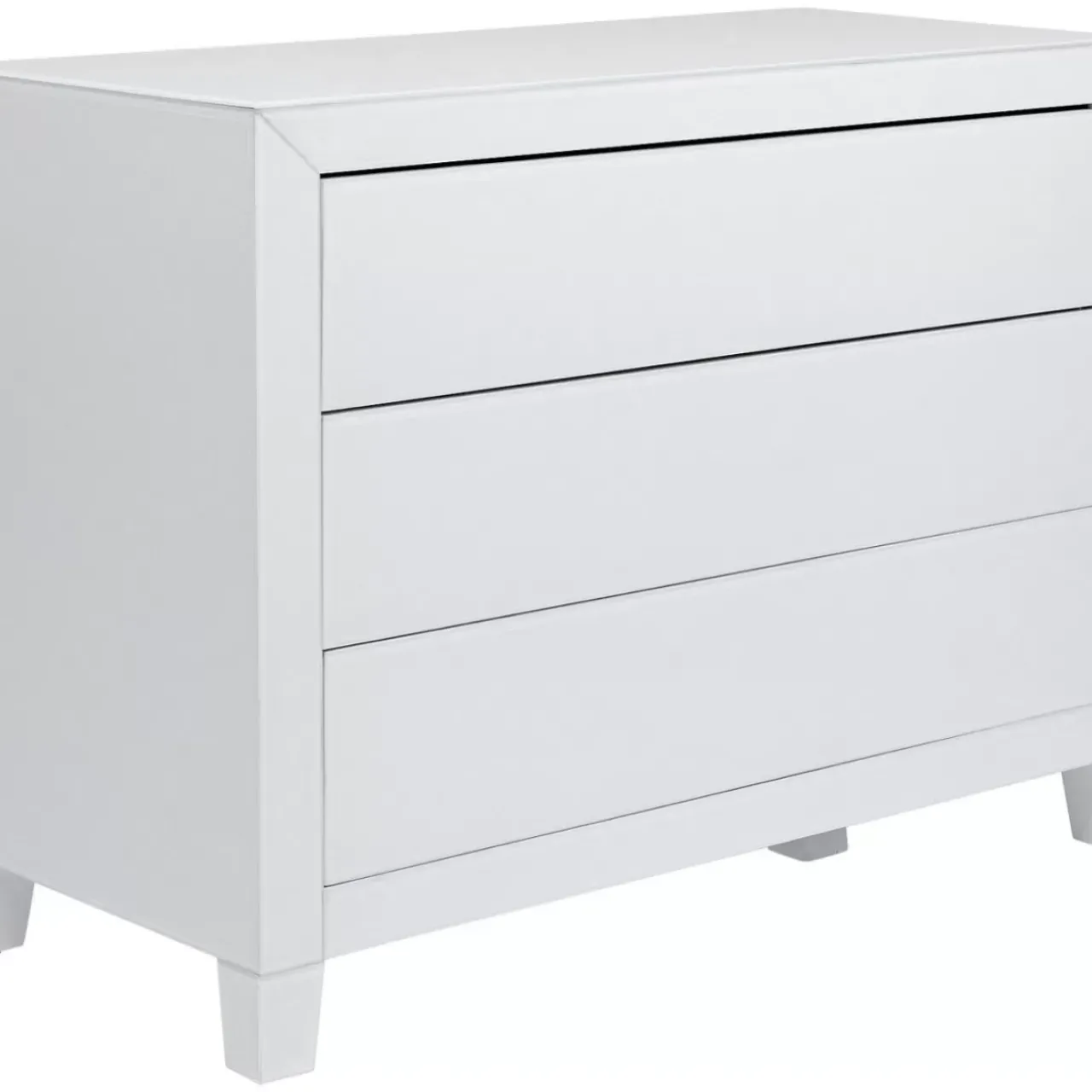 KARE Design Kommoden & Sideboards-Kommode Luxury Push 3 Schube Weiss