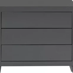 KARE Design Kommoden & Sideboards-Kommode Luxury Push 3 Schube Grau