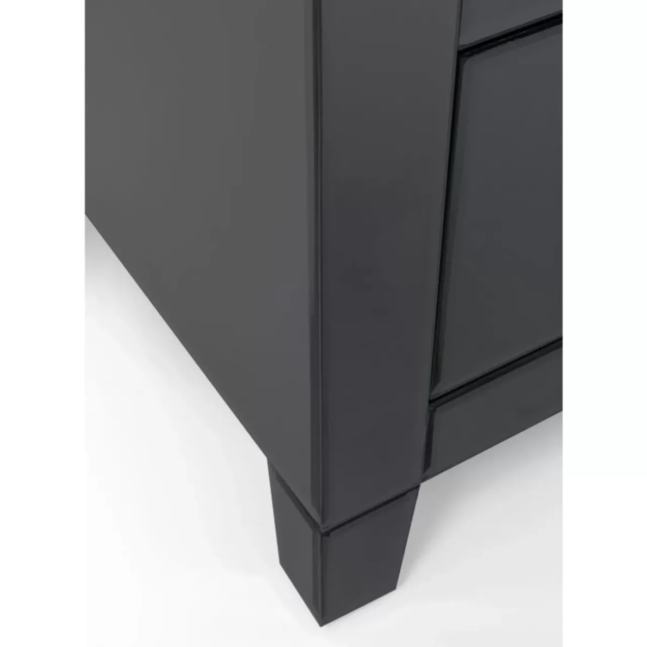 KARE Design Kommoden & Sideboards-Kommode Luxury Push 3 Schube Grau