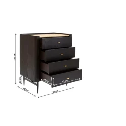KARE Design Kommoden & Sideboards-Kommode Milano 80