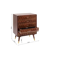 KARE Design Kommoden & Sideboards-Kommode Muskat 5-Schube