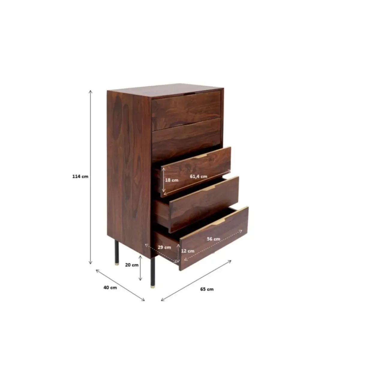 KARE Design Kommoden & Sideboards-Kommode Ravello 114X65