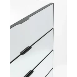 KARE Design Kommoden & Sideboards-Kommode Soran 5 Schube Schwarz 65X114Cm