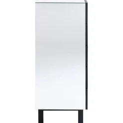 KARE Design Kommoden & Sideboards-Kommode Soran 5 Schube Schwarz 65X114Cm