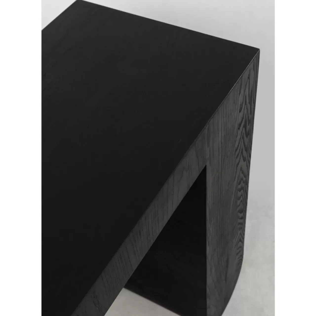 KARE Design Kommoden & Sideboards-Konsole Curve Schwarz 120X76Cm