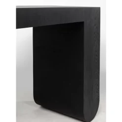KARE Design Kommoden & Sideboards-Konsole Curve Schwarz 120X76Cm