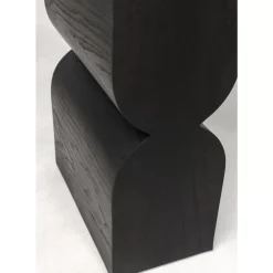 KARE Design Kommoden & Sideboards-Konsole Curve Schwarz 120X76Cm