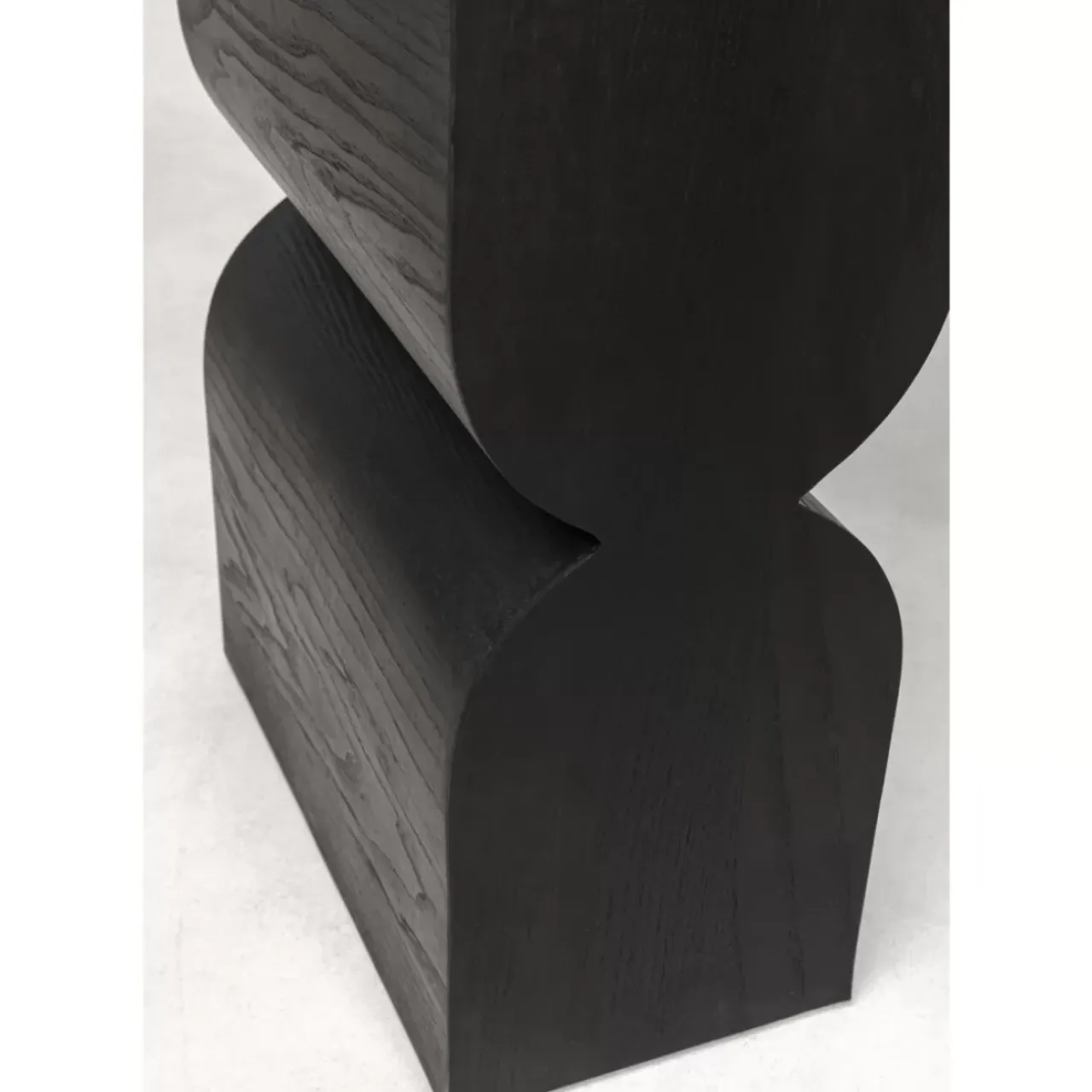KARE Design Kommoden & Sideboards-Konsole Curve Schwarz 120X76Cm