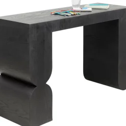 KARE Design Kommoden & Sideboards-Konsole Curve Schwarz 120X76Cm