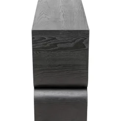 KARE Design Kommoden & Sideboards-Konsole Curve Schwarz 120X76Cm