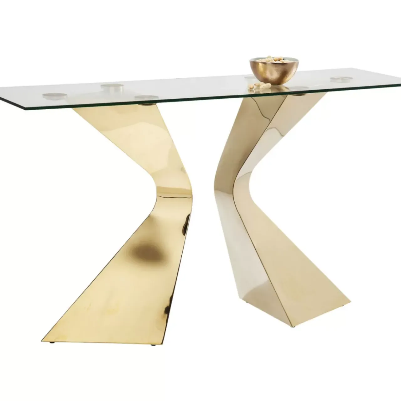 KARE Design Kommoden & Sideboards-Konsole Gloria Gold
