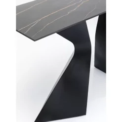 KARE Design Kommoden & Sideboards-Konsole Gloria Schwarz Keramik 140X81Cm