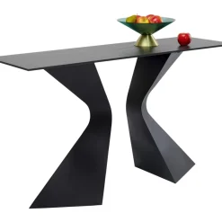 KARE Design Kommoden & Sideboards-Konsole Gloria Schwarz Keramik 140X81Cm