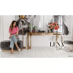 KARE Design Kommoden & Sideboards-Konsole Gold Rush