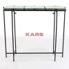 KARE Design Kommoden & Sideboards-Konsole Ice Schwarz 98X80Cm