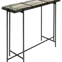 KARE Design Kommoden & Sideboards-Konsole Ice Schwarz 98X80Cm