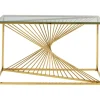 KARE Design Kommoden & Sideboards-Konsole Laser Gold 120X40