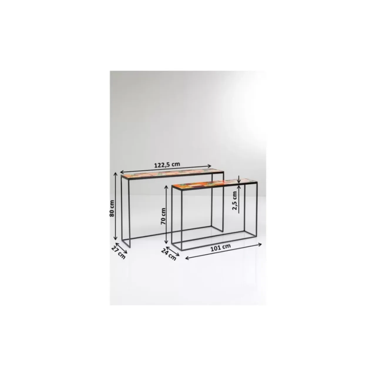 KARE Design Kommoden & Sideboards-Konsole Lisboa (2/Set)