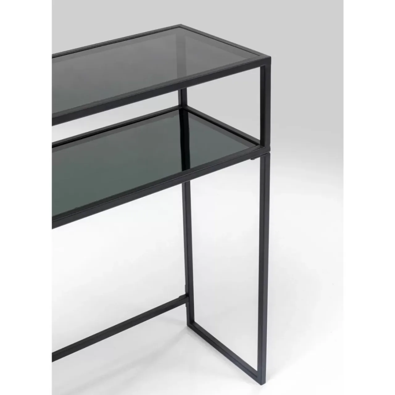 KARE Design Kommoden & Sideboards-Konsole Loft Schwarz 80X85
