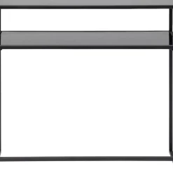 KARE Design Kommoden & Sideboards-Konsole Loft Schwarz 80X85