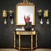KARE Design Kommoden & Sideboards-Konsole Lv Gold-Schwarz