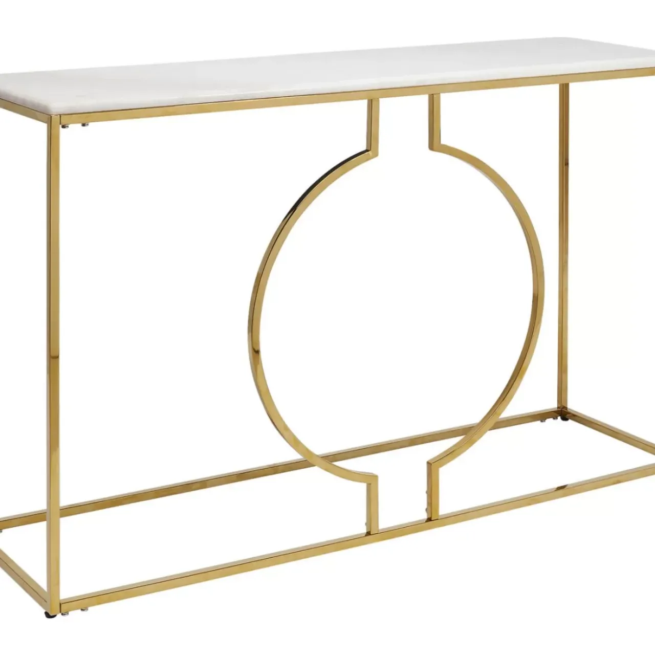 KARE Design Kommoden & Sideboards-Konsole Miami Loft Gold 120Cm
