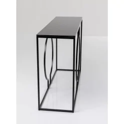 KARE Design Kommoden & Sideboards-Konsole Miami Loft Schwarz 120X75Cm